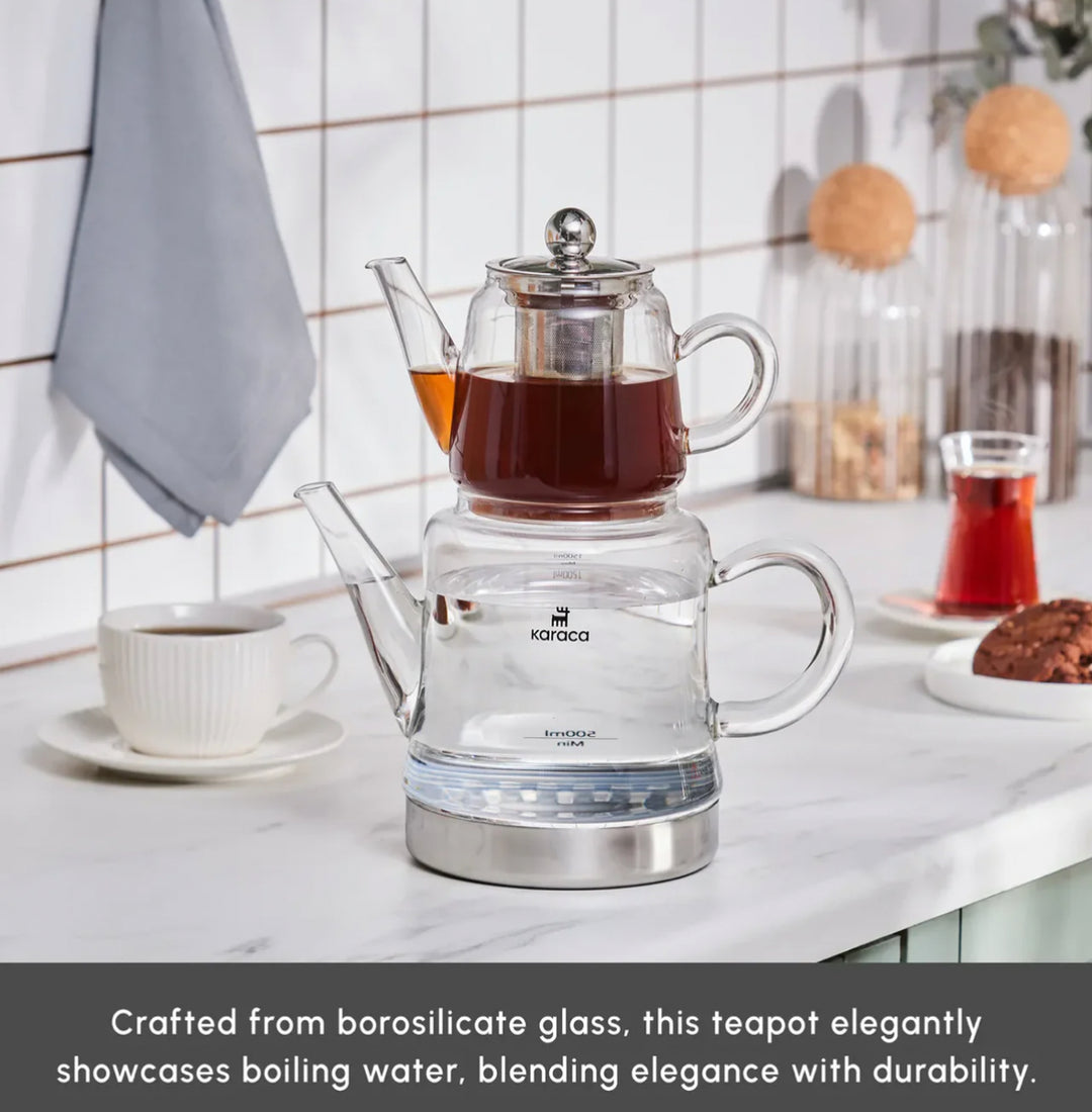 Karaca Dora borosilikat–Medium transparent glastekande