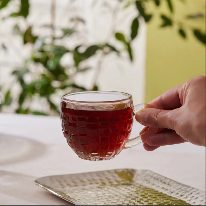 Karaca Emel Glas Tekopper m/Hank 4 stk. - 180 ml