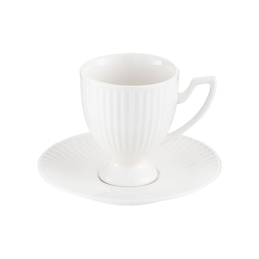 Emsan - Mahir Kaffekopsæt – 90 ml | 6 Personers | 12 Dele