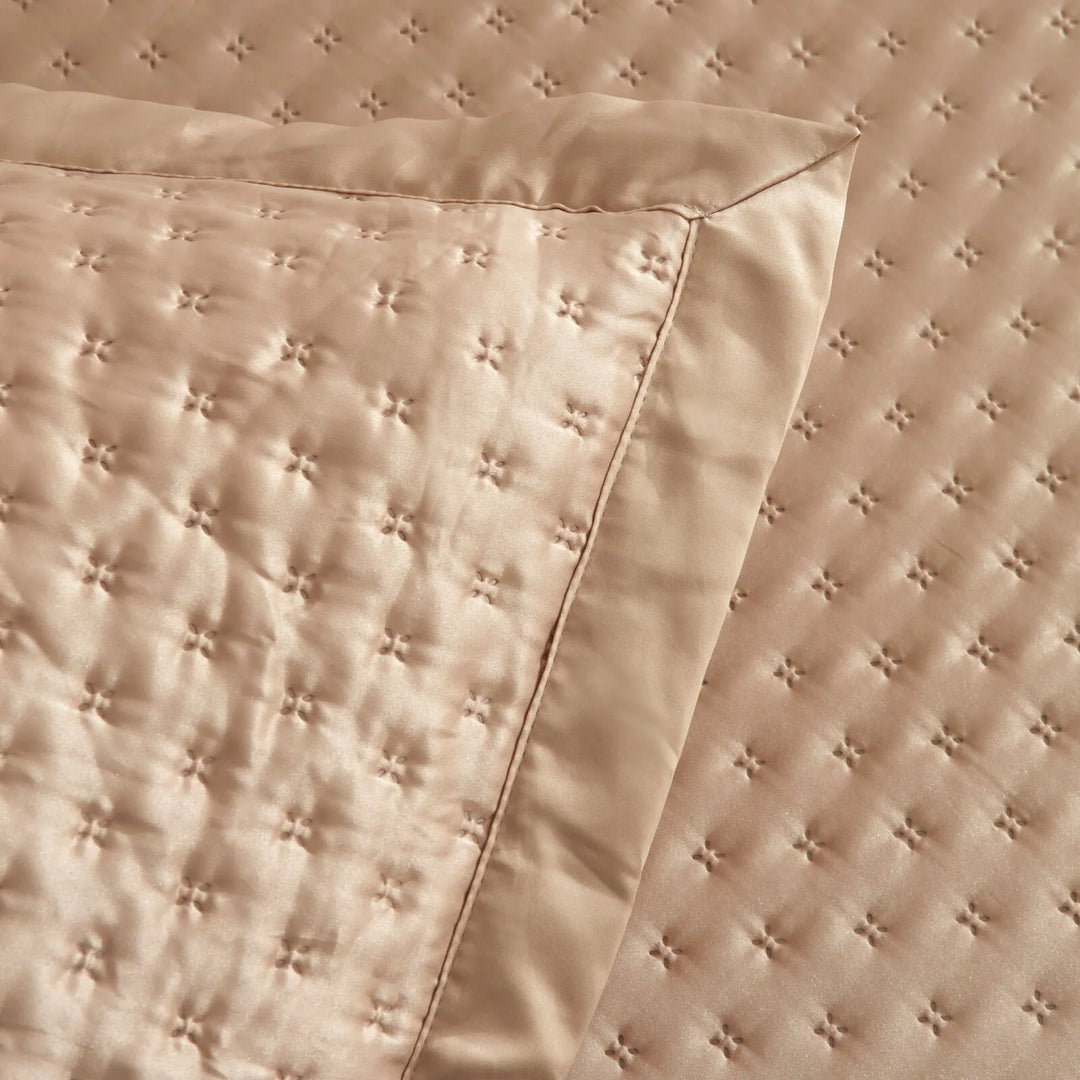 Karaca Home Alice – Dobbeltseng Sengetæppesæt 240x250 cm, Guld