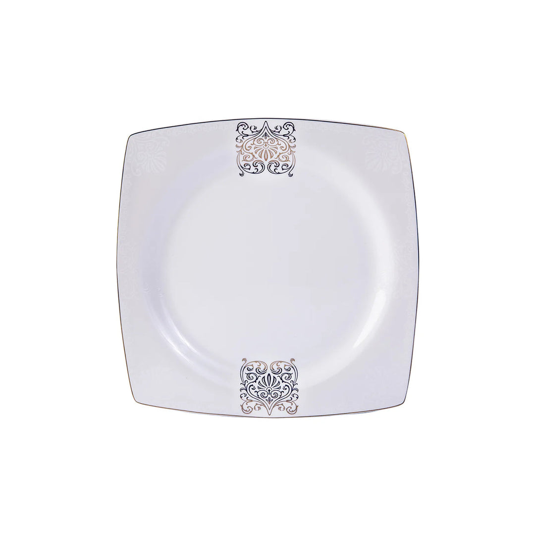 Karaca Fine Bone Lotus 41-delt Middagssæt til 8 Personer – Kvadratisk