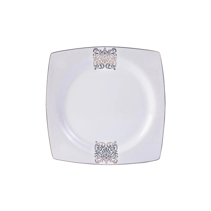 Karaca Fine Bone Lotus 41-delt Middagssæt til 8 Personer – Kvadratisk