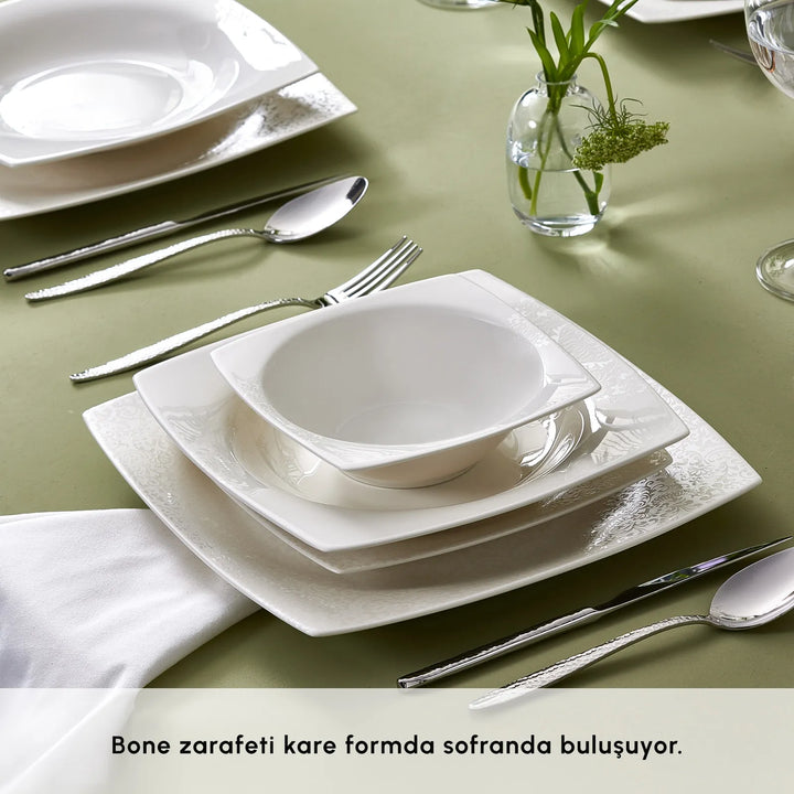 Karaca Flava Porcelænssæt - 24 dele 6 personer