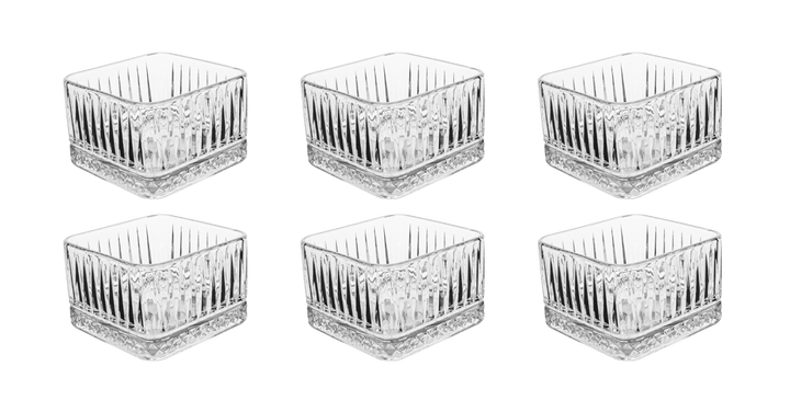 Bricard - Algar Skålesæt 6 Stk – Transparent | 300 ml