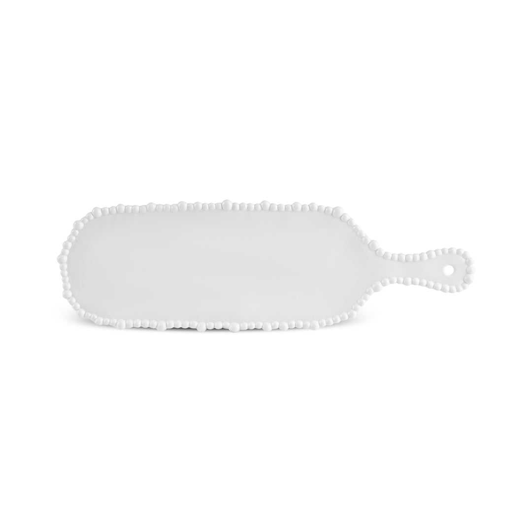 Karaca Perla Melamin Ostefad – 43 cm, Hvid