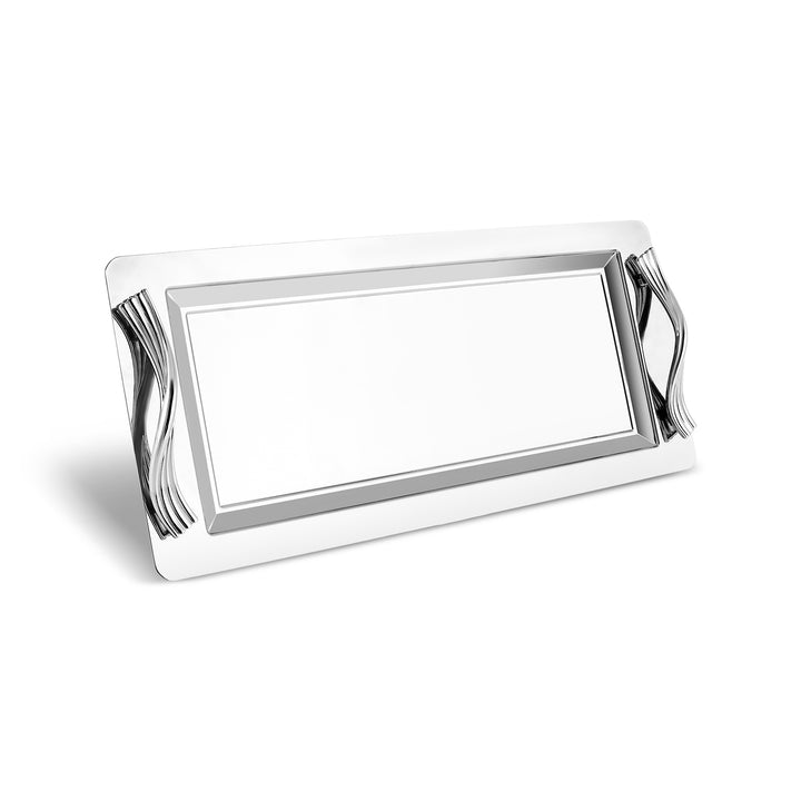 Karaca Ortho Serveringsbakke - Rustfrit stål 50x23 cm