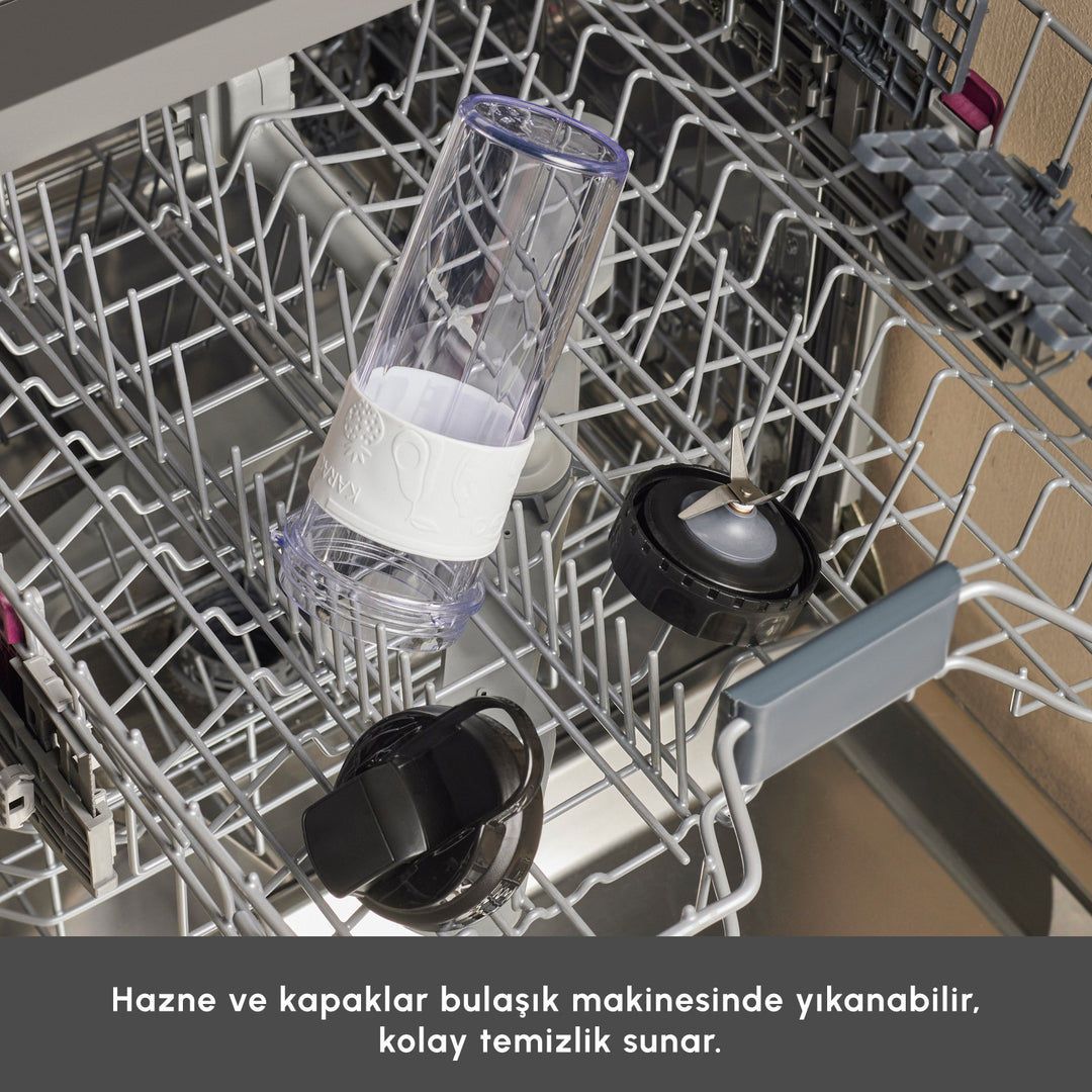 Karaca x Besiktas BlendFit Go Personal Smoothie-Blender - Sort