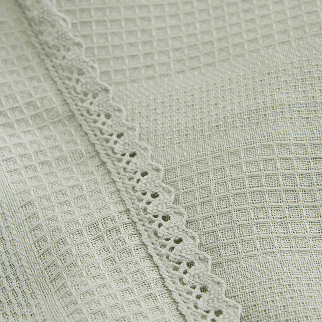 Karaca Home Aurora – Dobbeltseng Sengetæppe 240x260 cm - Mint