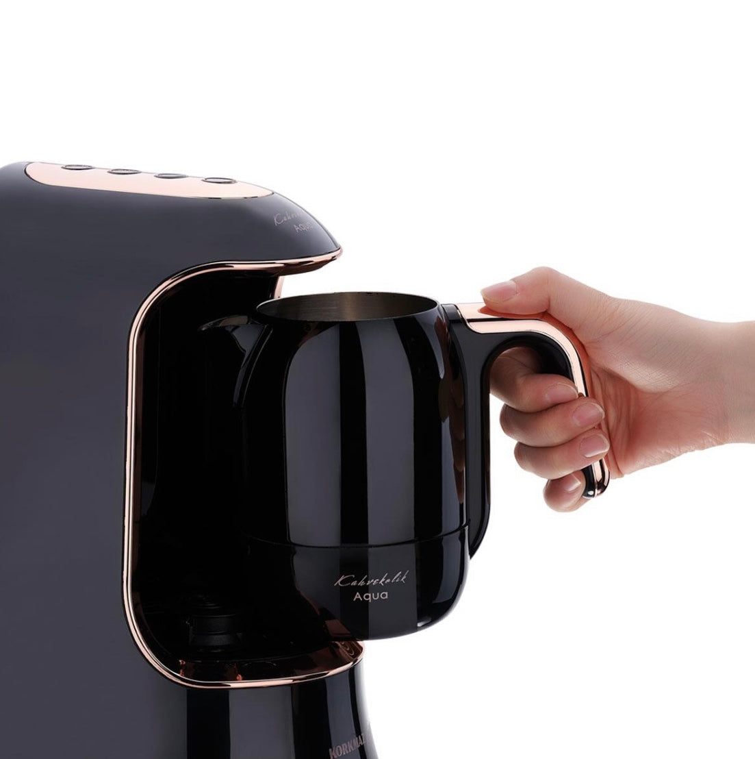 Elektrisk Kaffemaskine - Korkmaz Kahvekolik Aqua - Løven Home