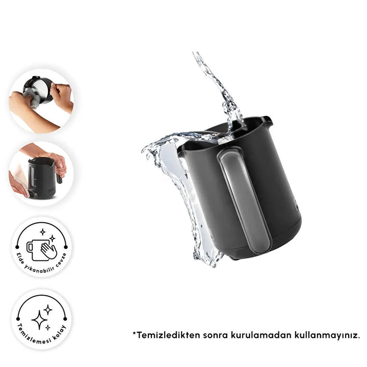 Karaca Hatır Neo-S Tyrkisk Kaffemaskine – Blå (Mælkefunktion)