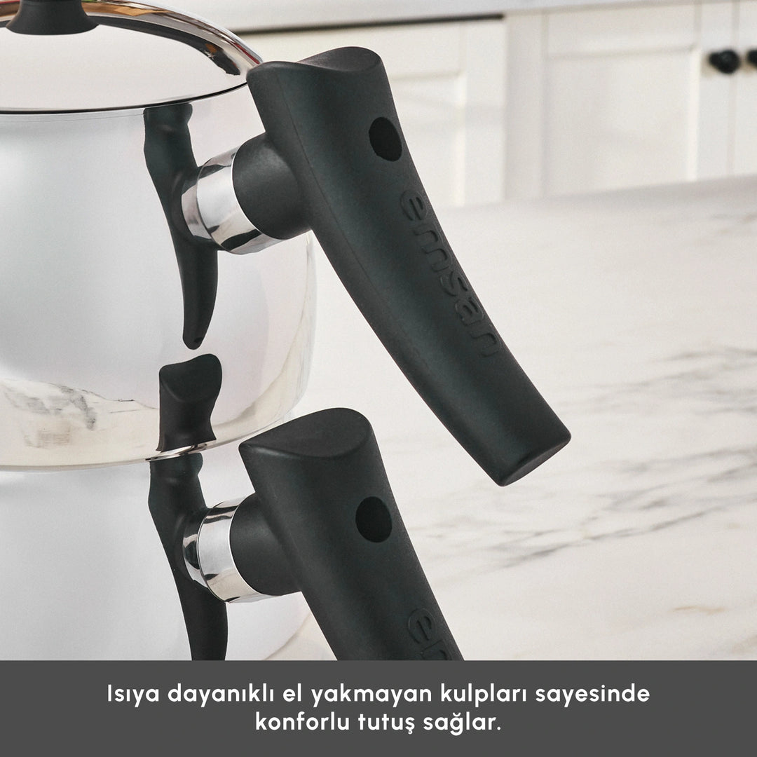 Emsan - Alim Mini Tesæt – 0,65 L + 1,1 L | 3 Dele