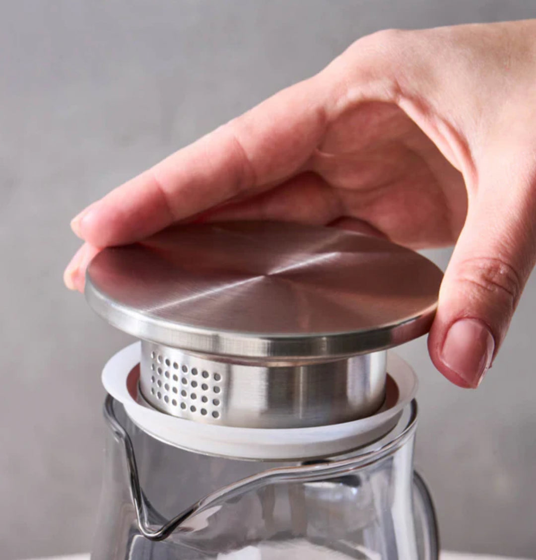 Karaca Serene 7-dele tumbler-glas sæt – Antrasit