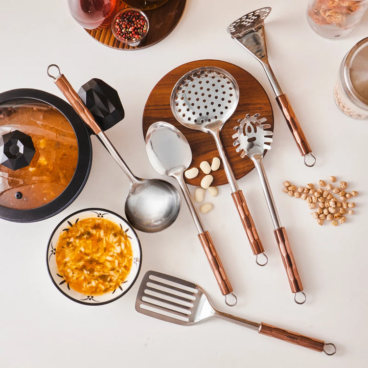 Karaca Nova Kobber Køkkenredskabssæt 6-dele