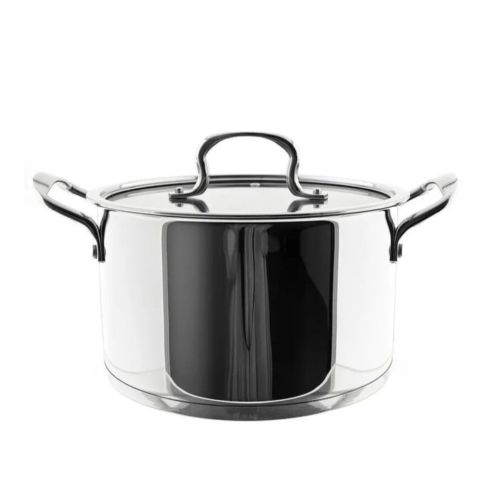 Induktions Gryde 22 cm/4,5 L. Rustfrit Stål - Almina