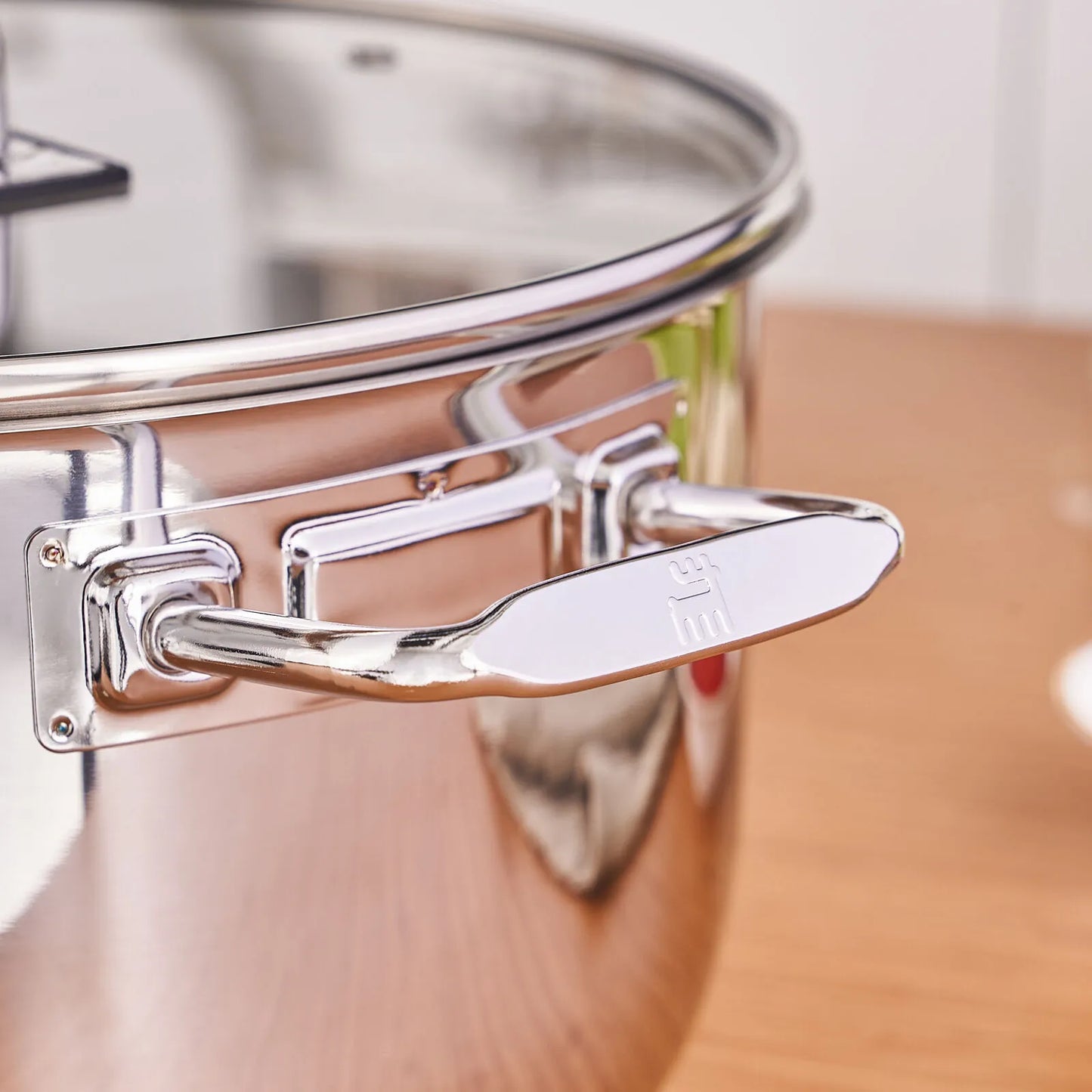 Karaca Grace Induktionsvenlig Gryde i Rustfrit Stål – 28 cm / 9,5 liter