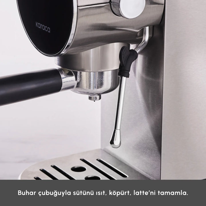 Karaca Espresso Maskine Art Digital Inox