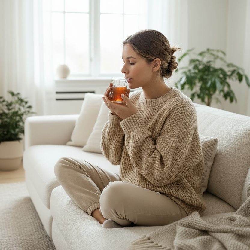 Almina Luana Elegante Teglassæt 6 stk, 220 ml