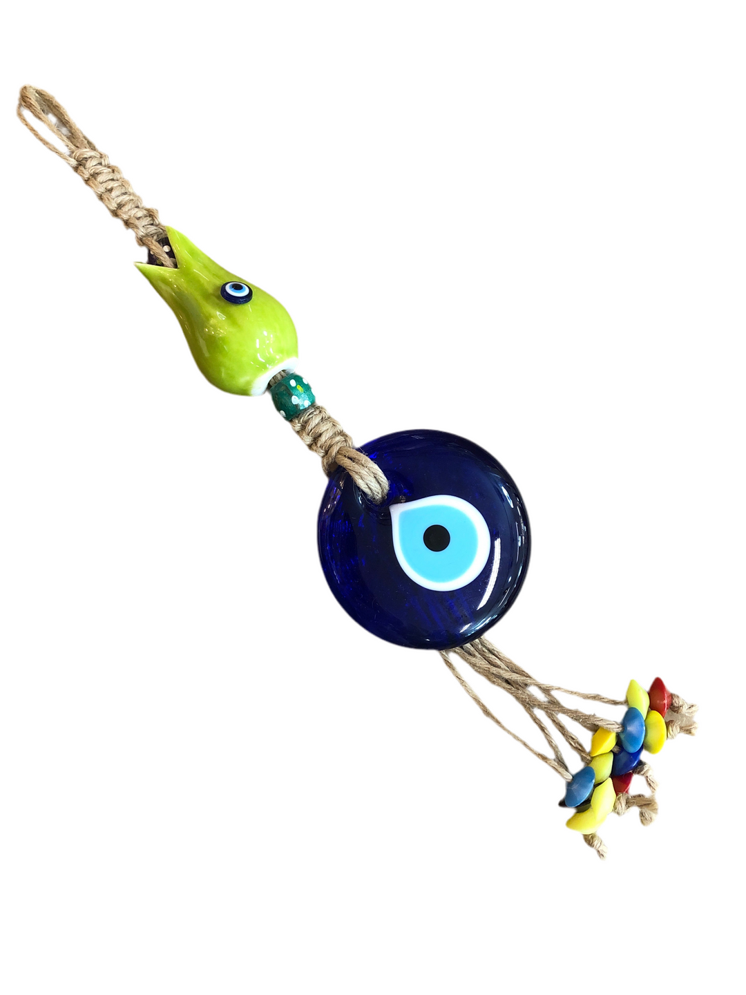 Onde Øje Amulet 8x28 cm 3 Farvevarianter