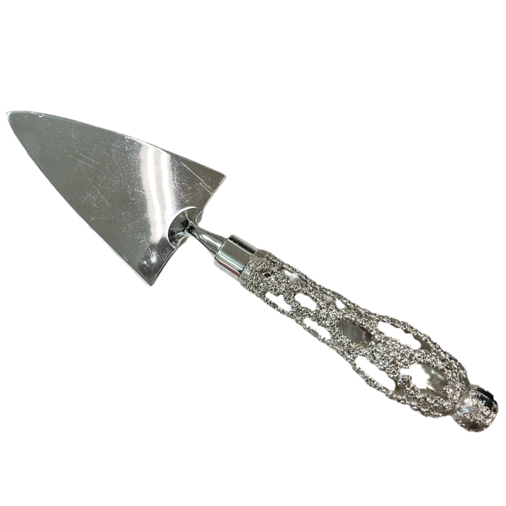 Almina Kagekniv og -Spadesæt Sølv