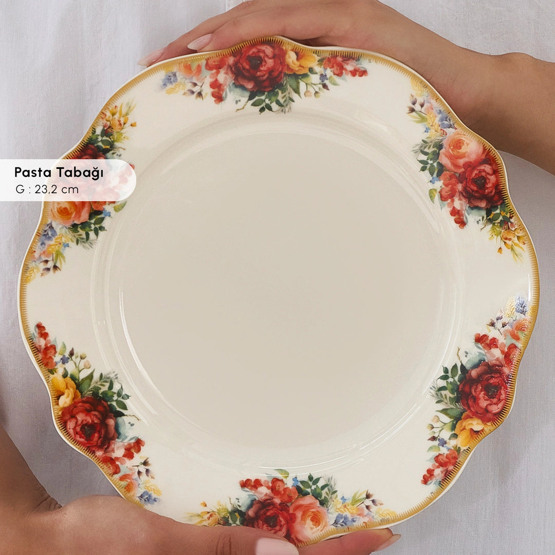 Karaca Forever Bone Amarose 26 Dele – 6 Personer