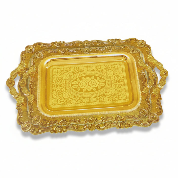 Almina Metalbakkesæt 2 stk. Guld/Sølv | Flere Varianter