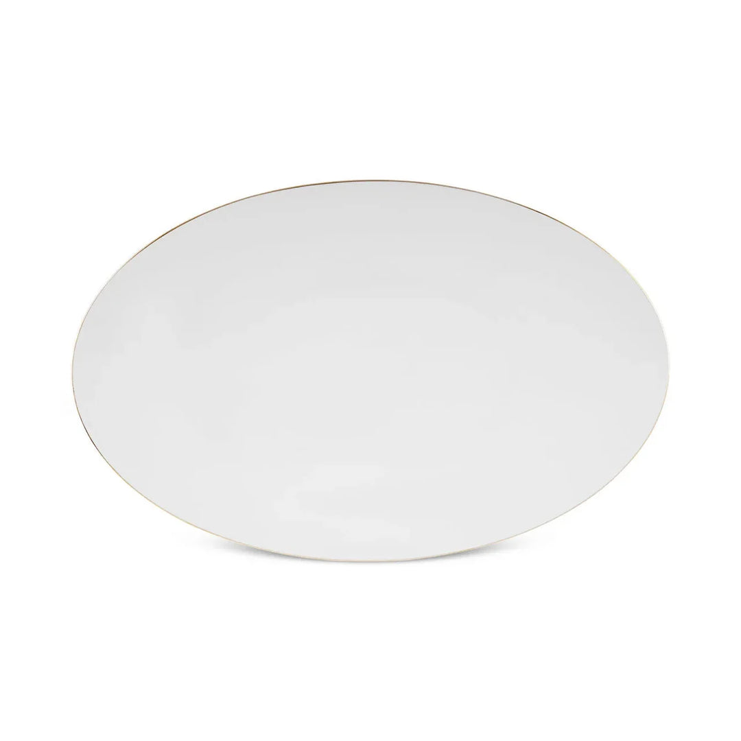 Karaca Fine Pearl - Extra Chanak Tallerkensæt - 55 dele | 12 personer | Hvid/Guld