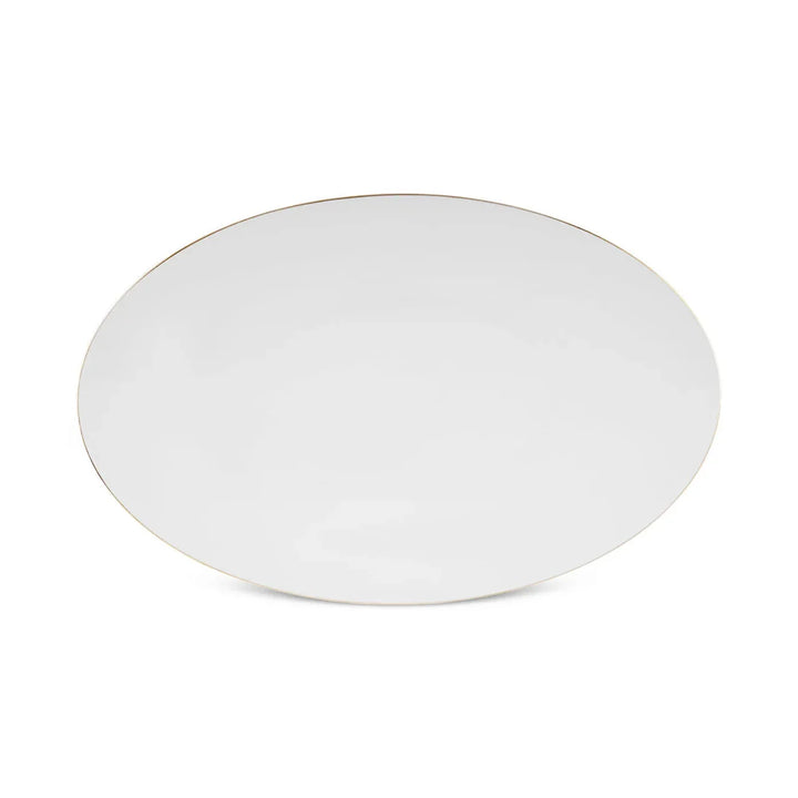 Karaca Fine Pearl - Extra Chanak Tallerkensæt - 55 dele | 12 personer | Hvid/Guld