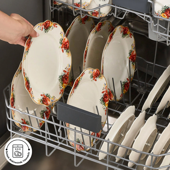 Karaca Forever Bone Amarose 26 Dele – 6 Personer