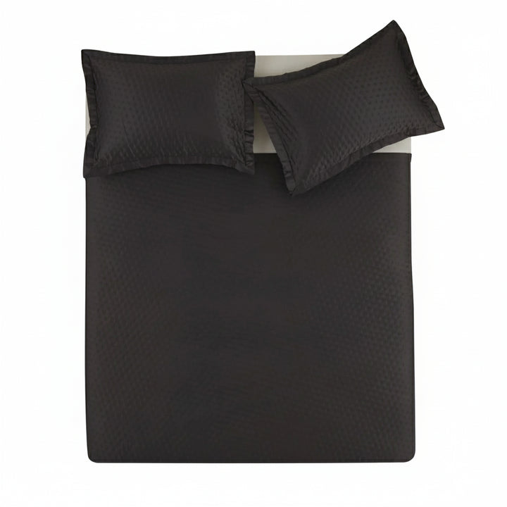 Karaca Home Alice – Dobbeltseng Sengetæppesæt 240x250 cm, Antracit