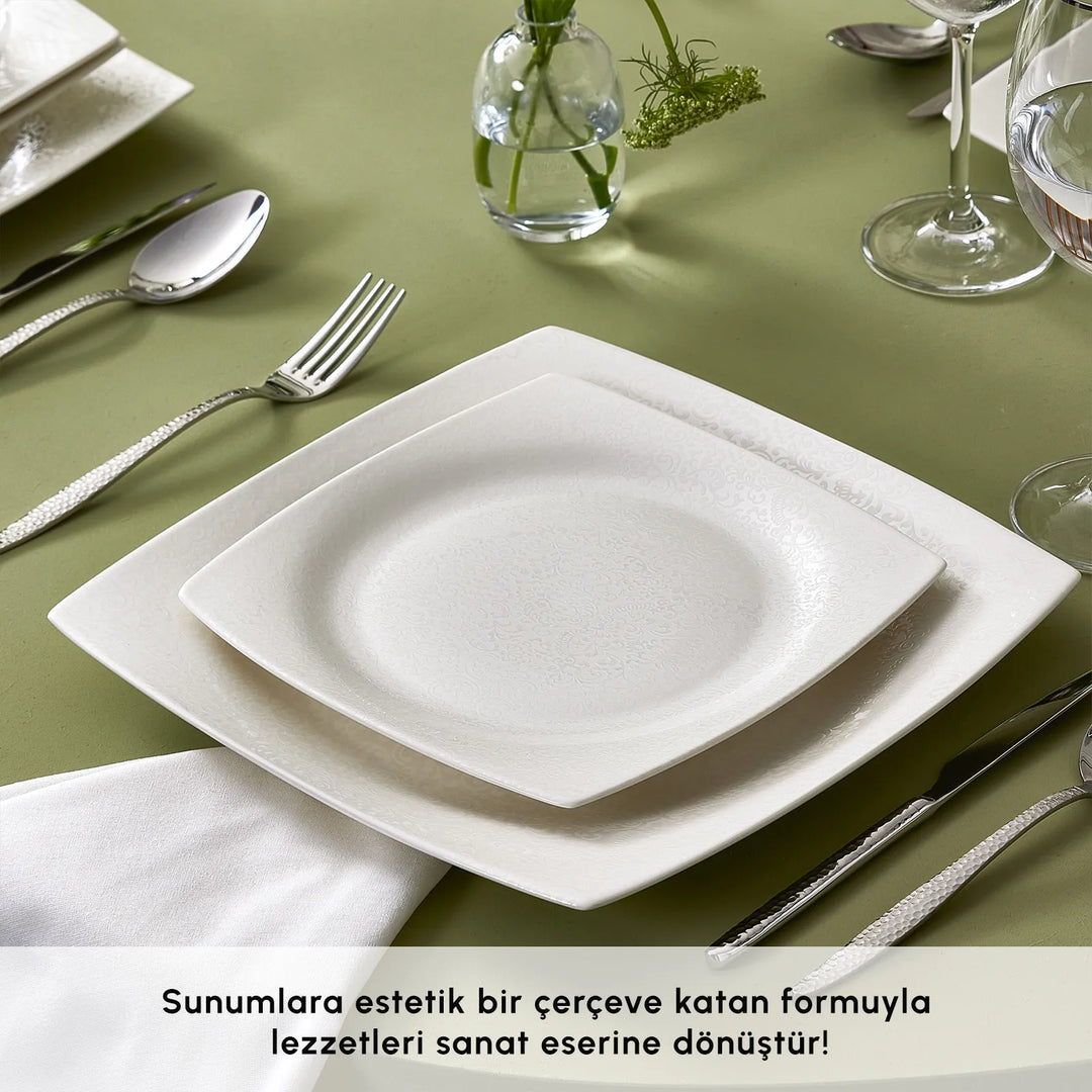 Karaca Flava Porcelænssæt - 24 dele 6 personer