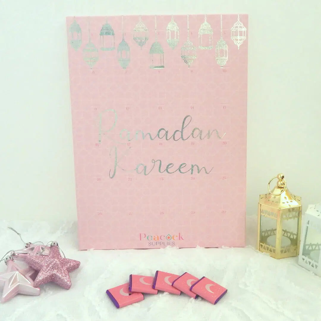 Ramadan Chokoladekalender Pink/Glitter