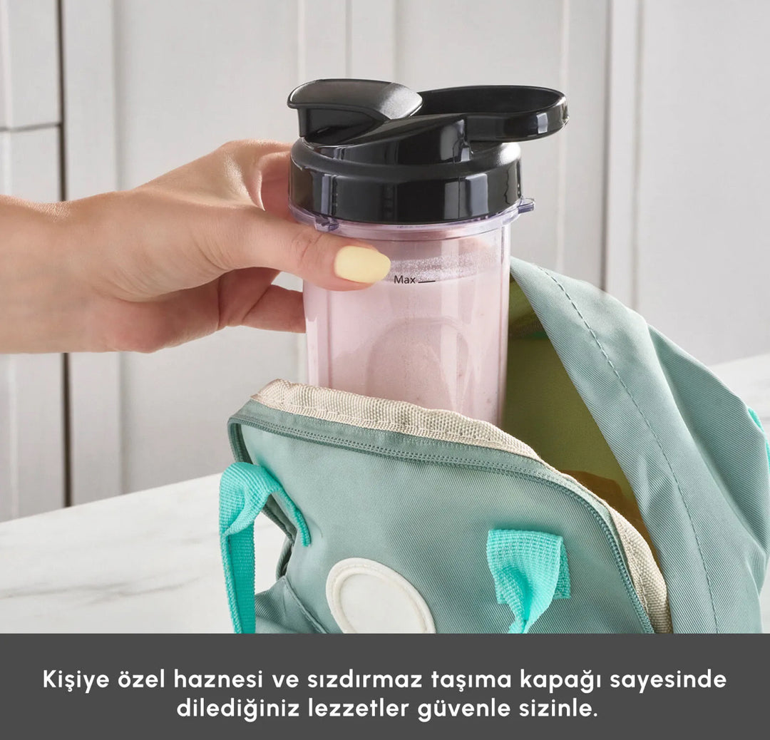 Karaca x Fenerbahce BlendFit Go Personal Smoothie-Blender - Marineblå