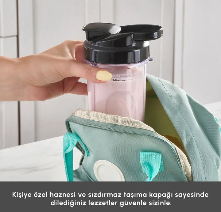 Karaca x Fenerbahce BlendFit Go Personal Smoothie-Blender - Marineblå