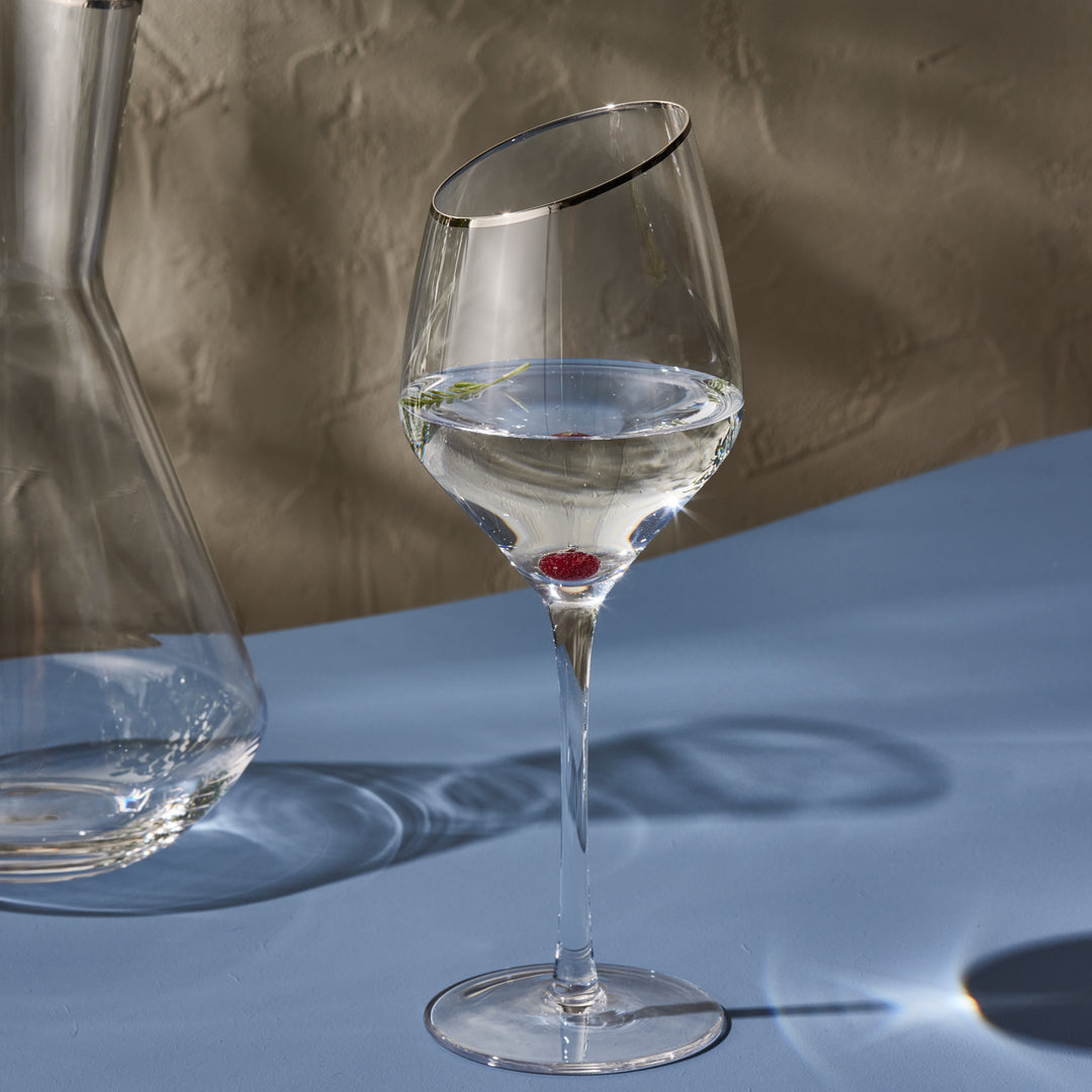 Karaca - Aurora - Platin Vinglas – 4 stk