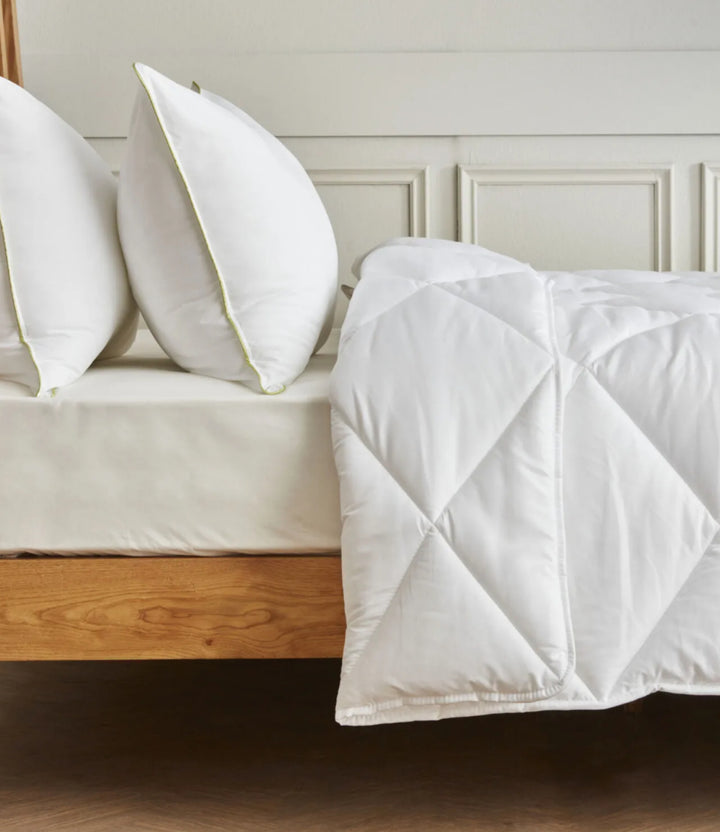 Karaca Home AloeVera Dobbeltdyne-Sæt – 195 × 215 cm