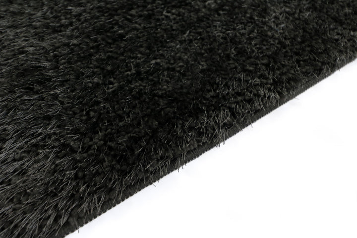 Shaggy Tæppe Sort - Løven Home