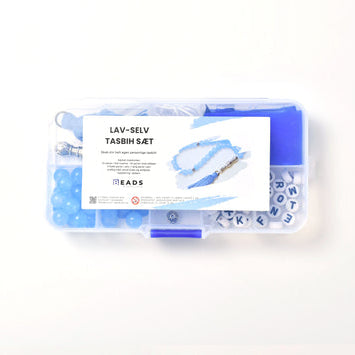 Finest Choice Lav-Selv-Tasbihkæde (Bedeperler) - Blå Farve