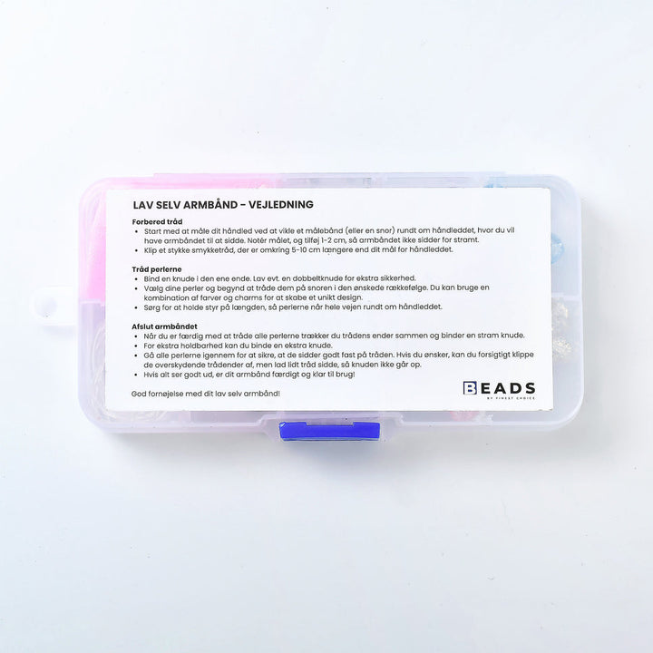 Finest Choice Lav-Selv-Armbånd - Pastel Farver