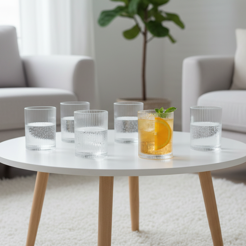 Almina Terra Corta Drikkeglas 6 stk. - 290 ml