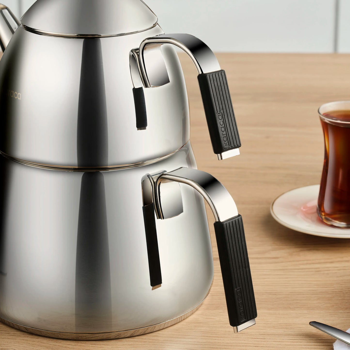 Karaca Babil Tekandesæt – Sort, Large