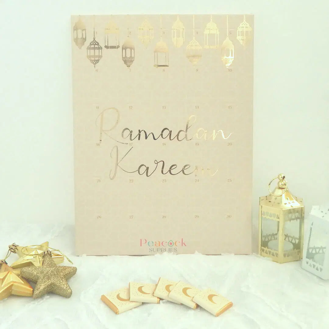 Ramadan Chokoladekalender Creme/Guld