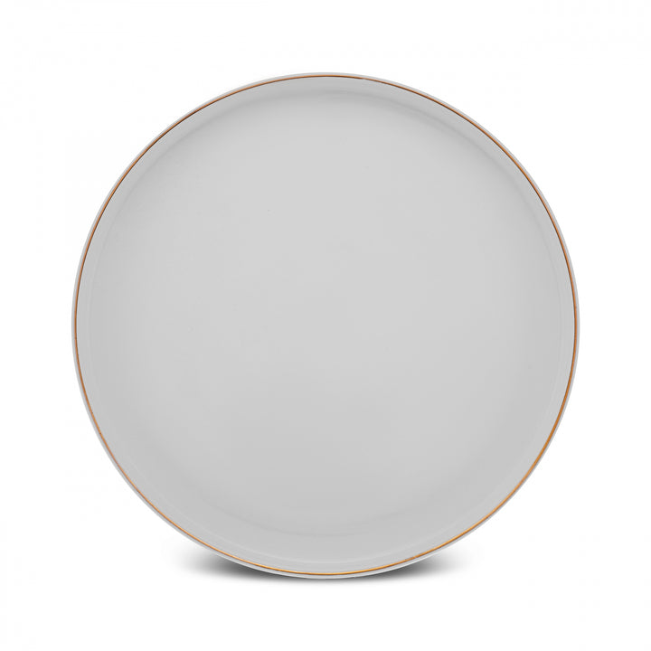 Karaca Stream Bone Meridian Morgenmadssæt | 34 dele | 6 personer | Guld