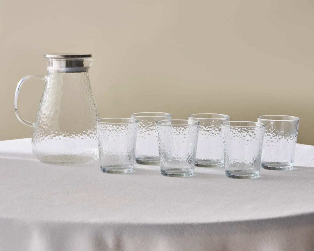 Karaca Luminous 7-dele glassæt – Transparent