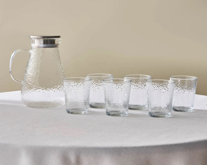 Karaca Luminous 7-dele glassæt – Transparent