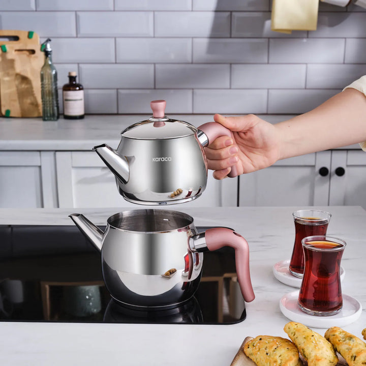 Karaca Maya Mini Induktionsvenligt Tekandesæt