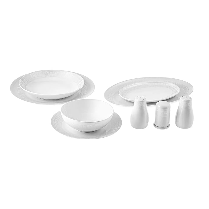 Karaca Arte New Bone Spisestel – 56 dele til 12 personer