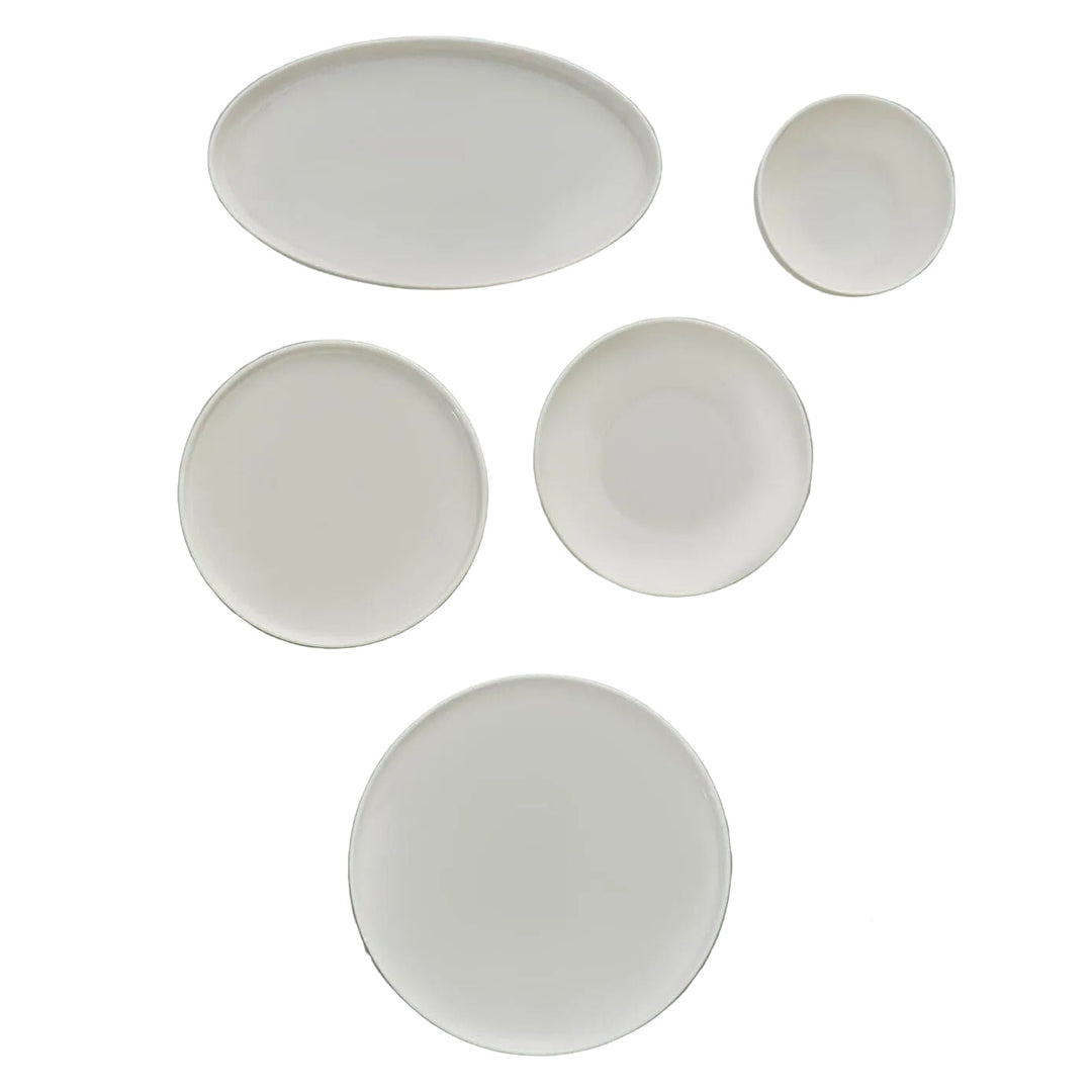 Alara Mira Hvid Porcelænssæt 28 dele - 6 personer