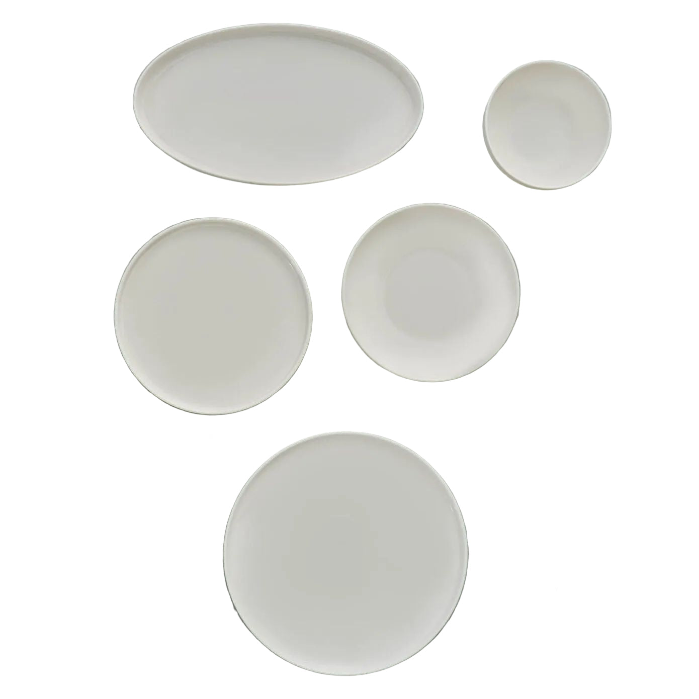 Alara Mira Hvid Porcelænssæt 28 dele - 6 personer