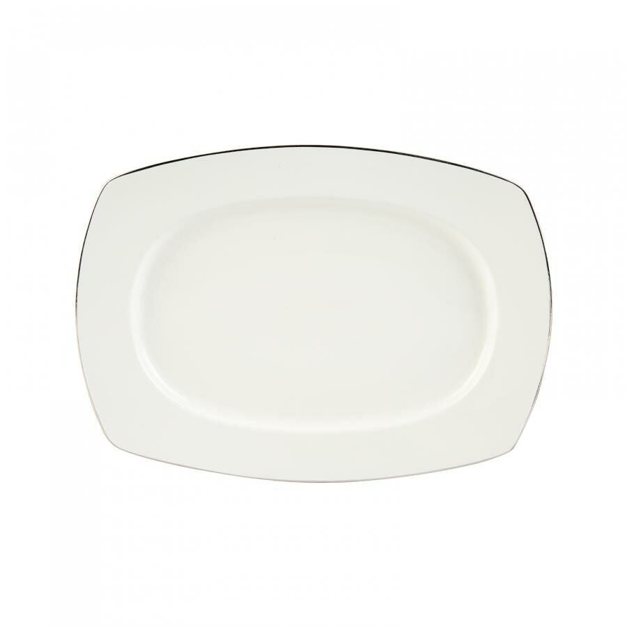 Karaca Tasia Fine Cream Middagssæt | 60 dele | 12 personer | Kvadratisk