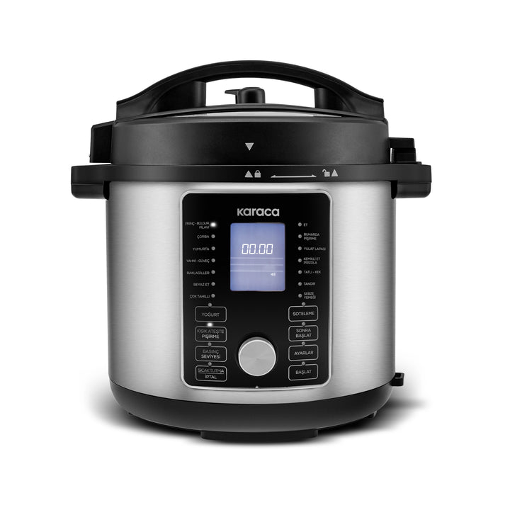 Karaca - Cooker Elektrisk Trykkoger -  Inox | 1000 W | 6 L